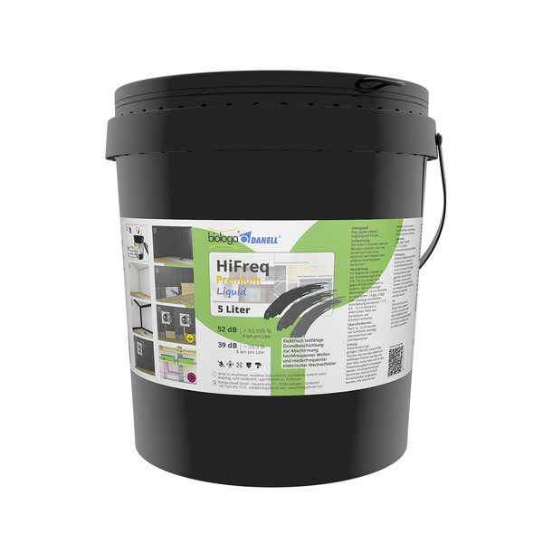 BIOLOGA DANELL - HiFreq-Premium-Liquid - 5 Liter (HF- Abschirmfarbe)