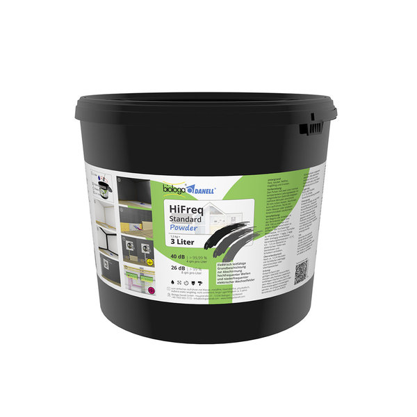 BIOLOGA DANELL - HiFreq-Standard-Powder - 3 Liter (HF- Abschirmfarbe)